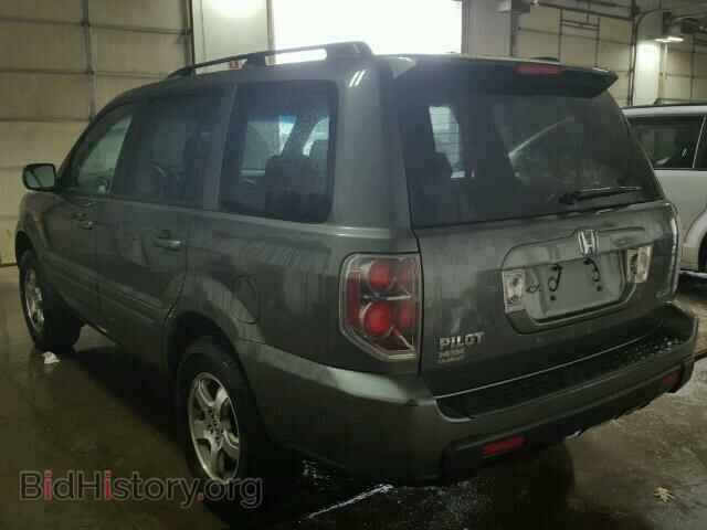 2007 HONDA PILOT - VIN: 2HKYF18587H539941 - Фото 3