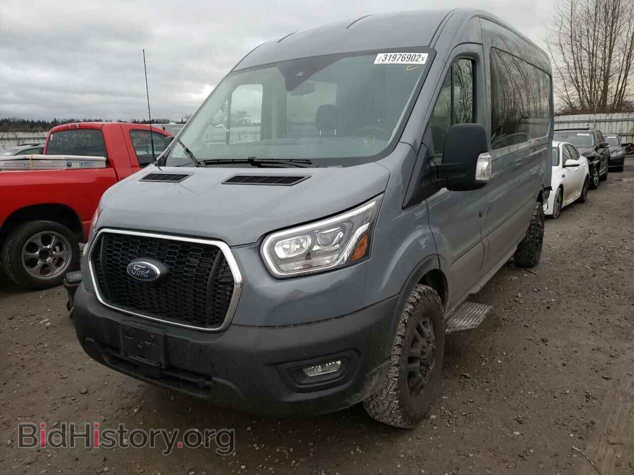 2021 FORD TRANSIT CO - VIN: 1FTBR2DG8MKA07371 - Фото 2