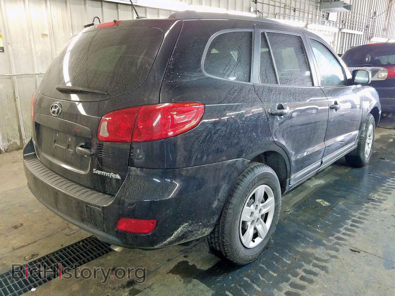 2009 HYUNDAI SANTA FE - VIN: 5NMSG13D69H309641 - Фото 4