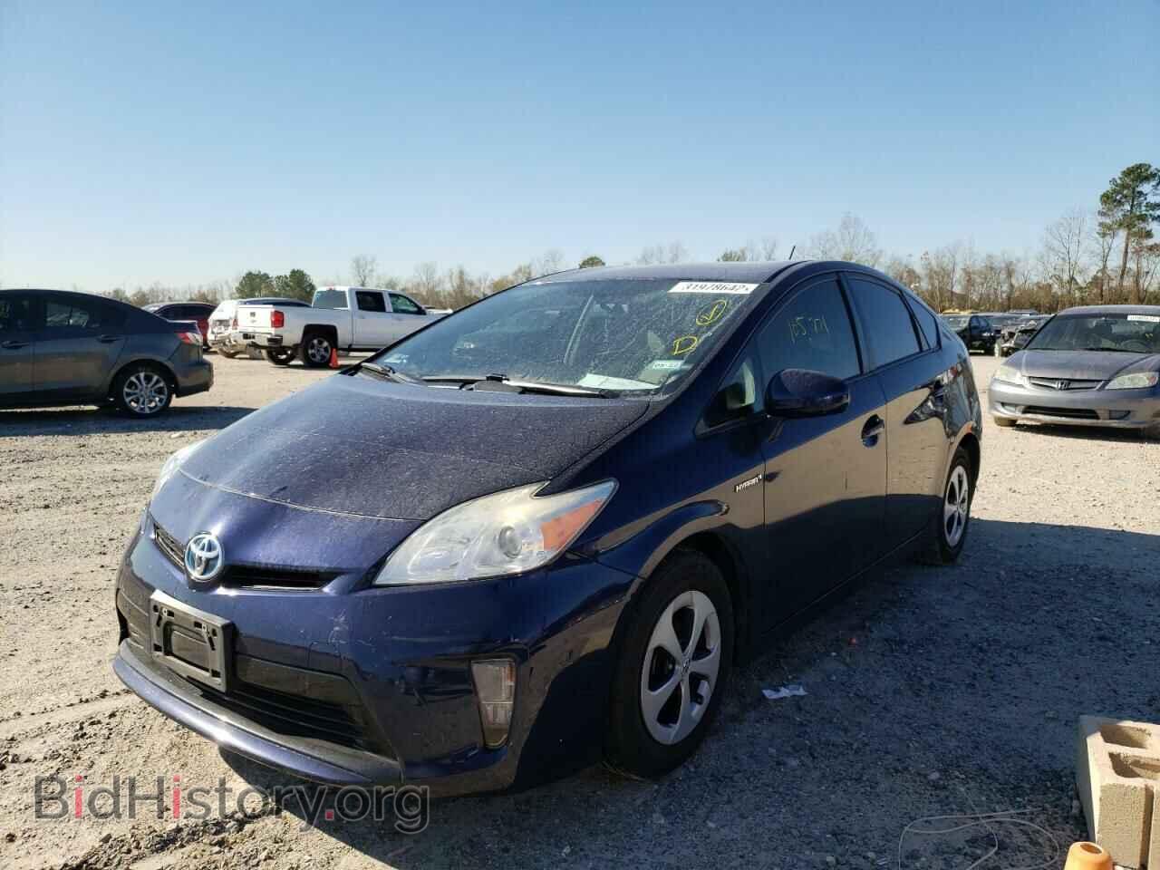 2013 TOYOTA PRIUS - VIN: JTDKN3DU6D0338775 - Фото 2
