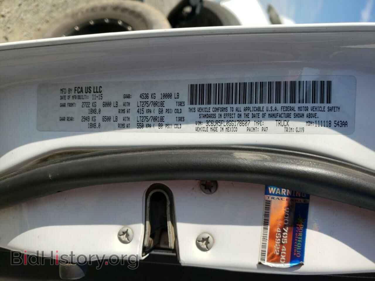 2016 RAM 2500 - VIN: 3C6UR5FL0GG178607 - Photo 10