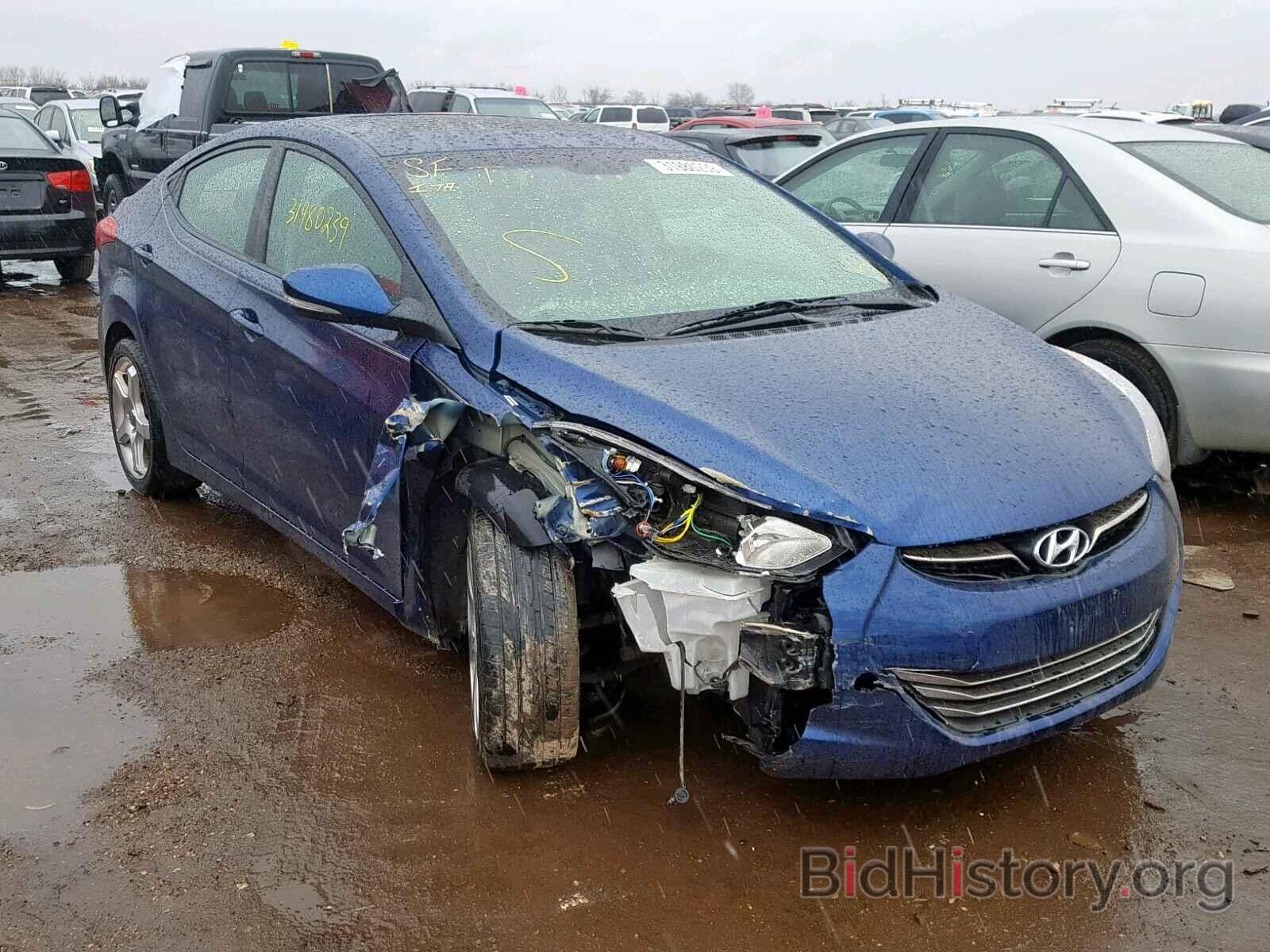 Фотография KMHDH4AE4DU522345 - HYUNDAI ELANTRA 2013