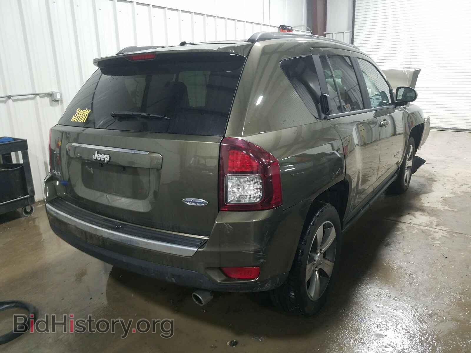2016 JEEP COMPASS - VIN: 1C4NJDEB3GD614709 - Фото 4