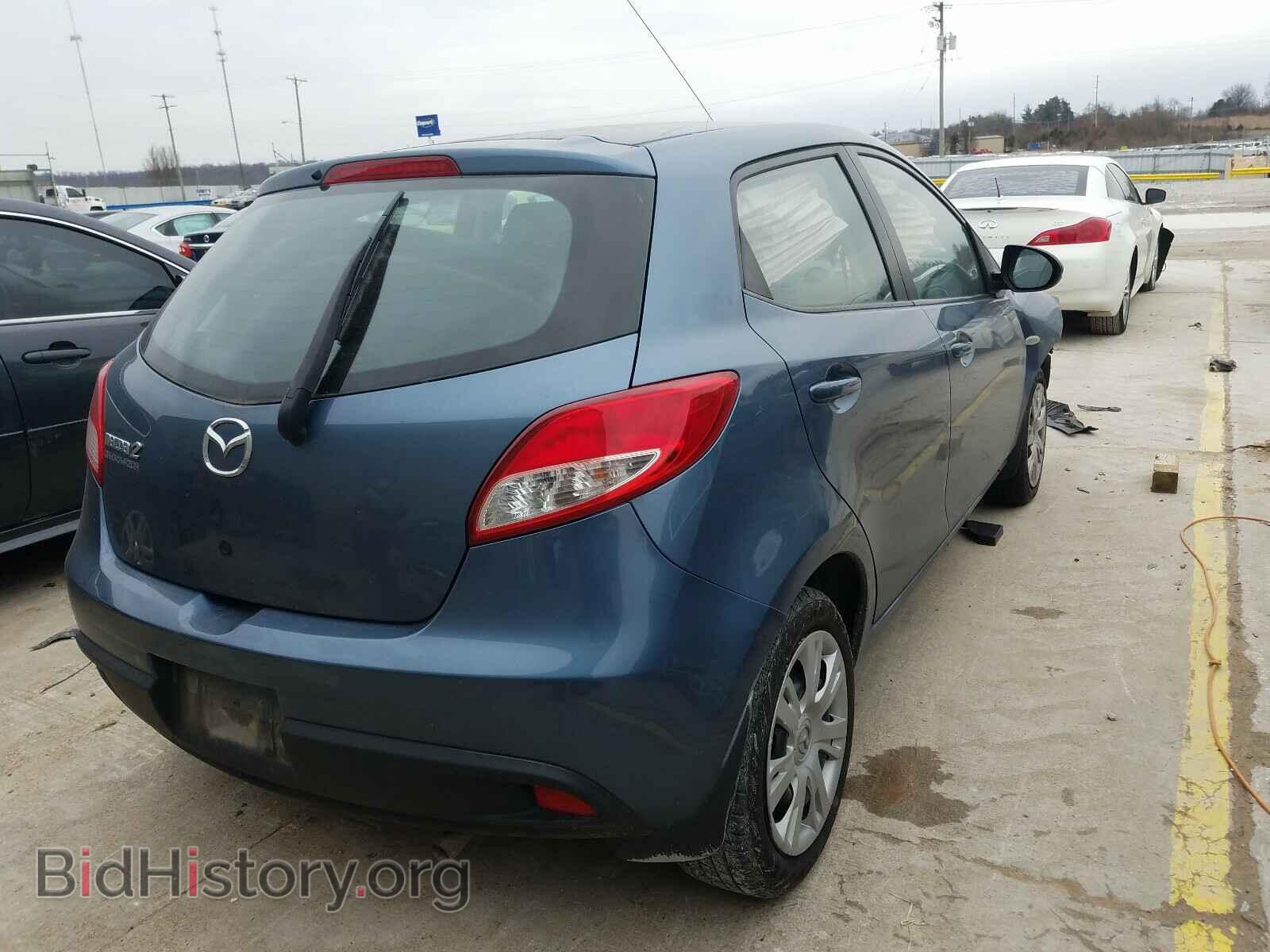 2014 MAZDA 2 - VIN: JM1DE1KY5E0175153 - Фото 4