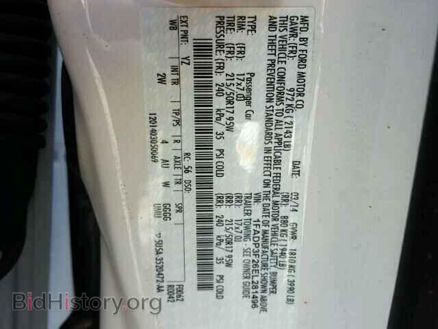 2014 FORD FOCUS - VIN: 1FADP3F26EL281496 - Photo 10