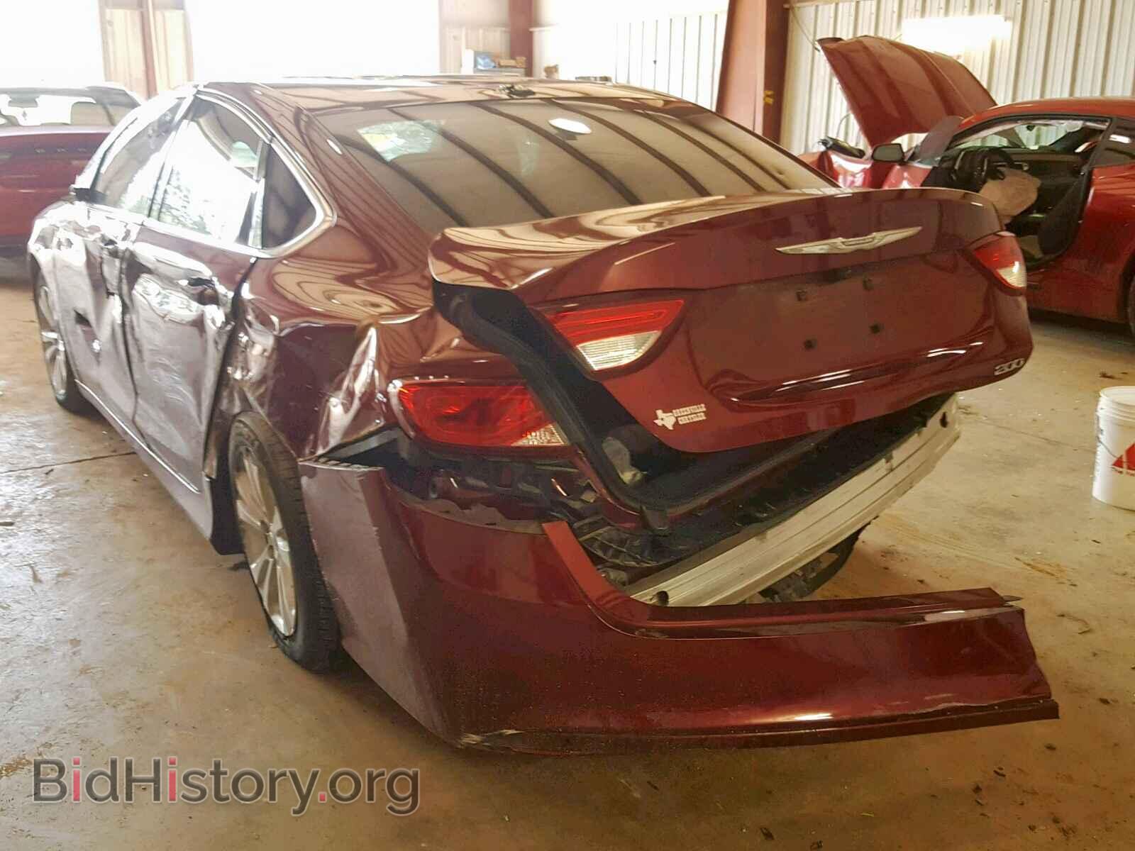 2016 CHRYSLER 200 - VIN: 1C3CCCAB4GN167016 - Фото 3