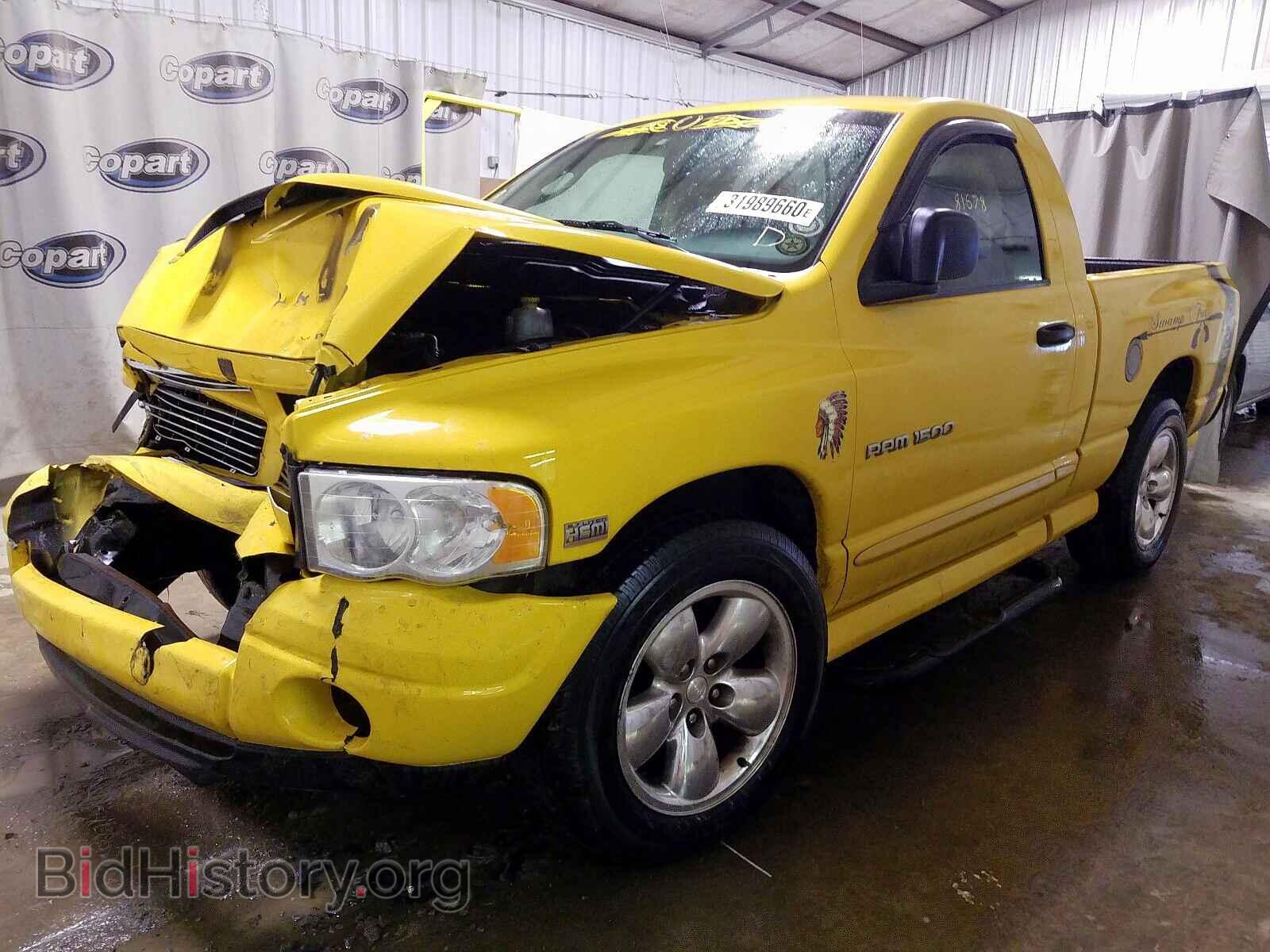2004 DODGE RAM 1500 S - VIN: 1D7HA16D54J208638 - Фото 2
