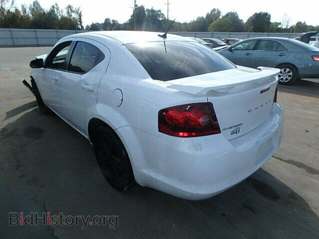 2012 DODGE AVENGER - VIN: 1C3CDZCBXCN183292 - Фото 3