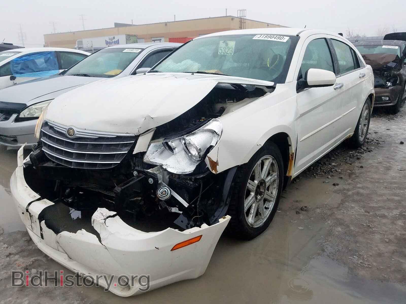 2007 CHRYSLER SEBRING - VIN: 1C3LC66M77N550492 - Фото 2