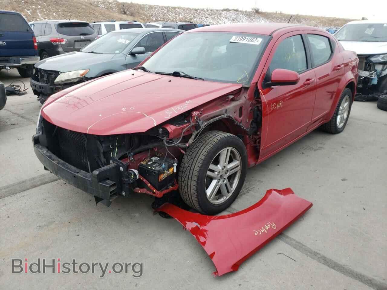 2013 DODGE AVENGER - VIN: 1C3CDZCG3DN740668 - Фото 2