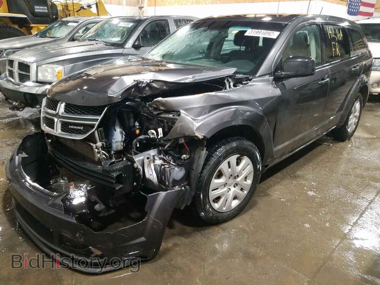2014 DODGE JOURNEY - VIN: 3C4PDCAB3ET133317 - Фото 2