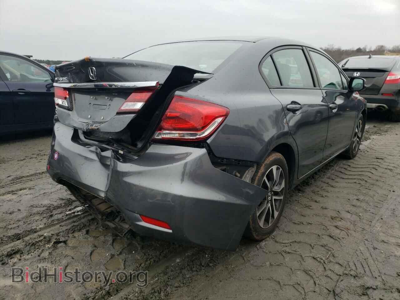 2013 HONDA CIVIC - VIN: 2HGFB2F96DH550165 - Фото 4
