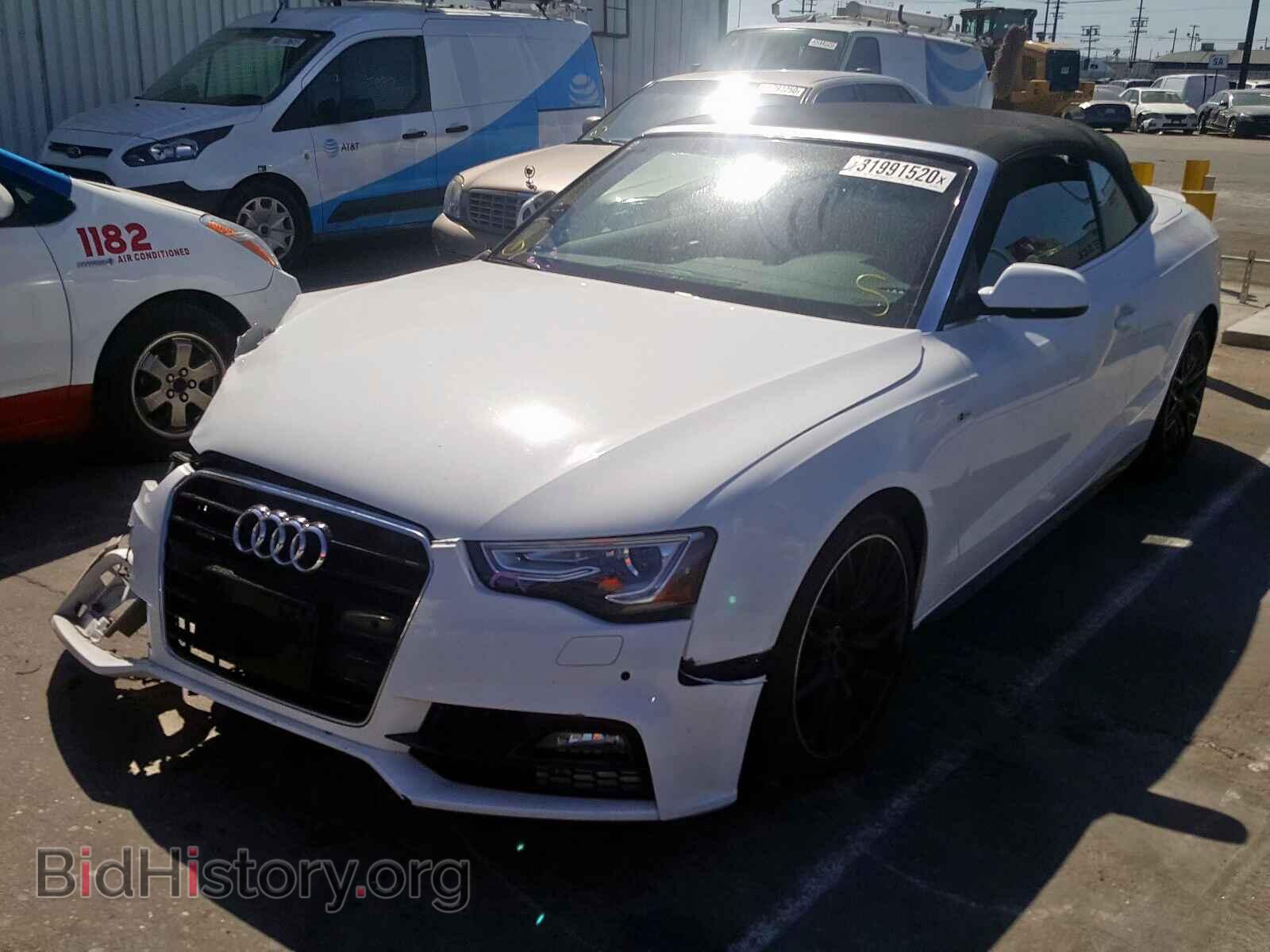 2017 AUDI A5 - VIN: WAUD2AFH6HN003155 - Фото 2