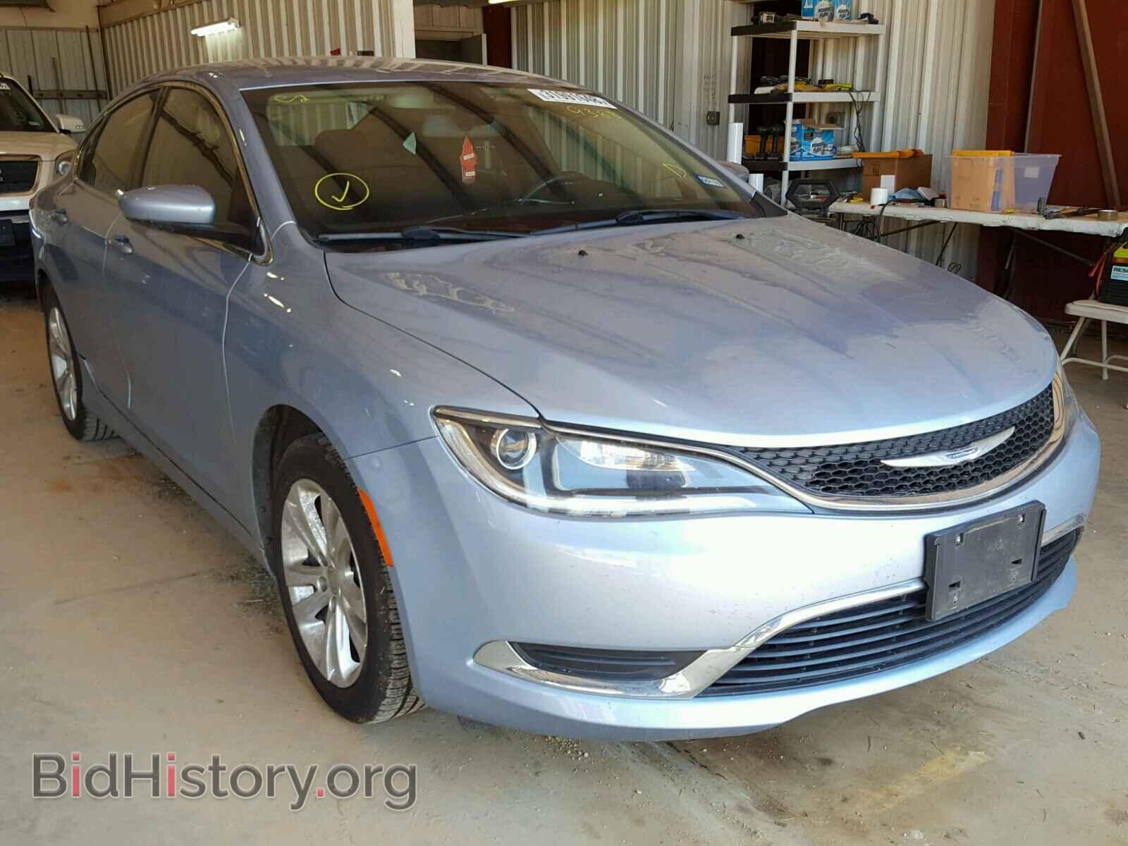 Photo 1C3CCCAB8FN699383 - CHRYSLER 200 2015