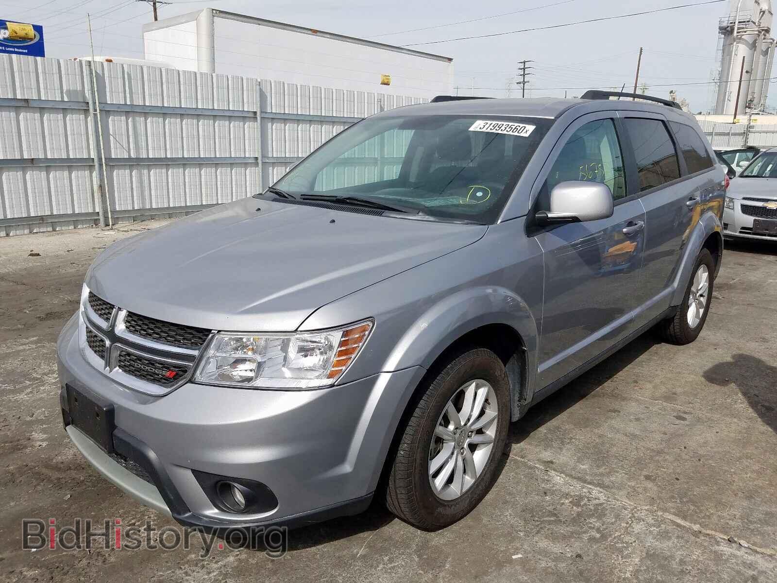 2017 DODGE JOURNEY - VIN: 3C4PDCBG0HT537268 - Фото 2