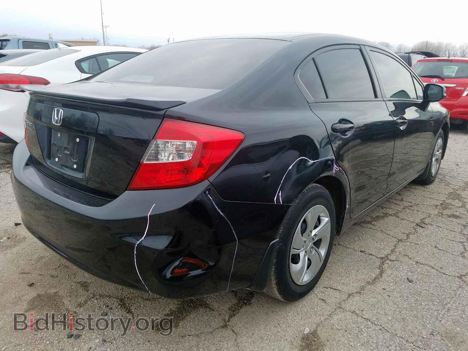 2012 HONDA CIVIC - VIN: 19XFB2F57CE014802 - Фото 4