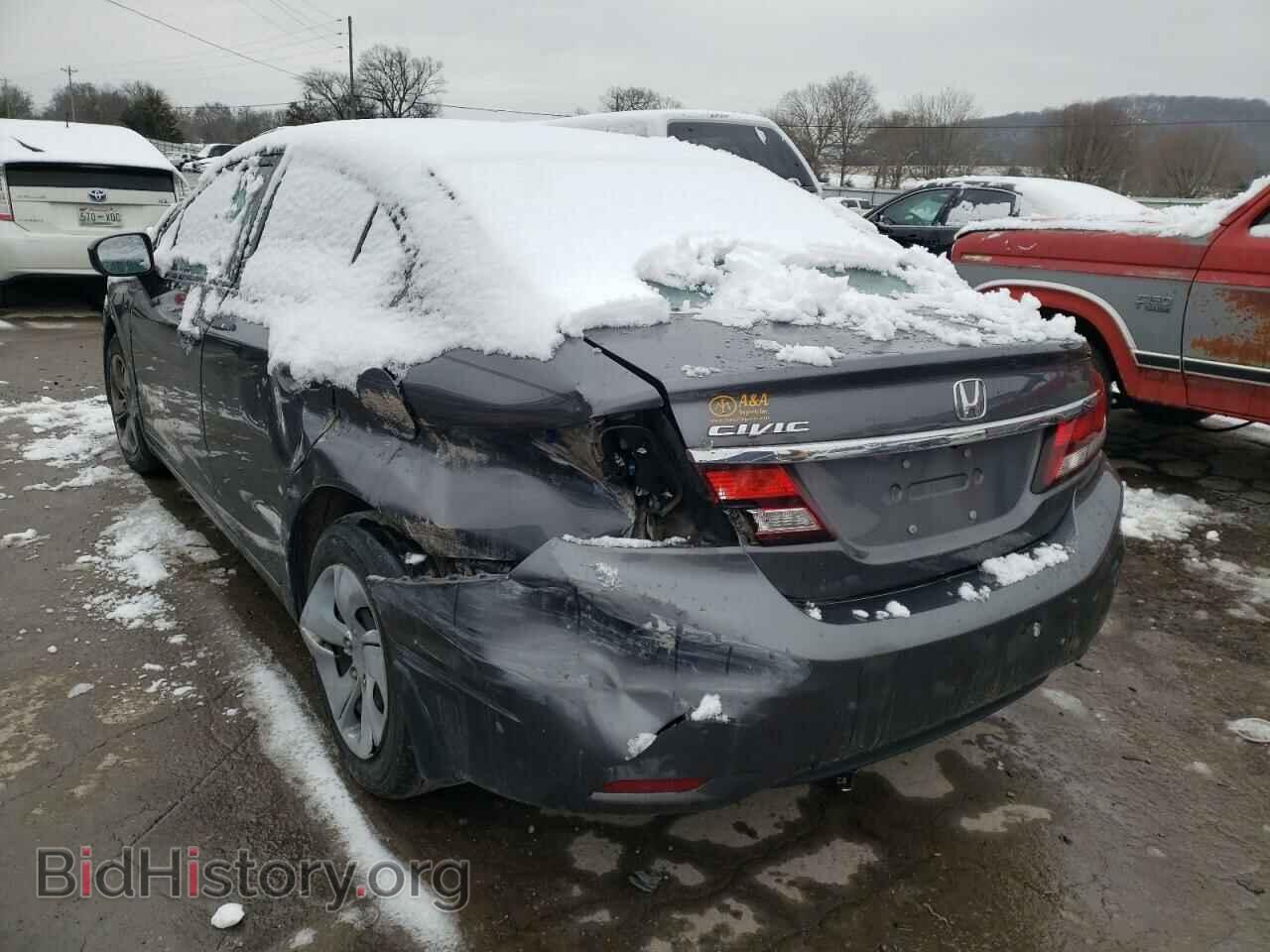 2014 HONDA CIVIC - VIN: 19XFB2F58EE057466 - Фото 3
