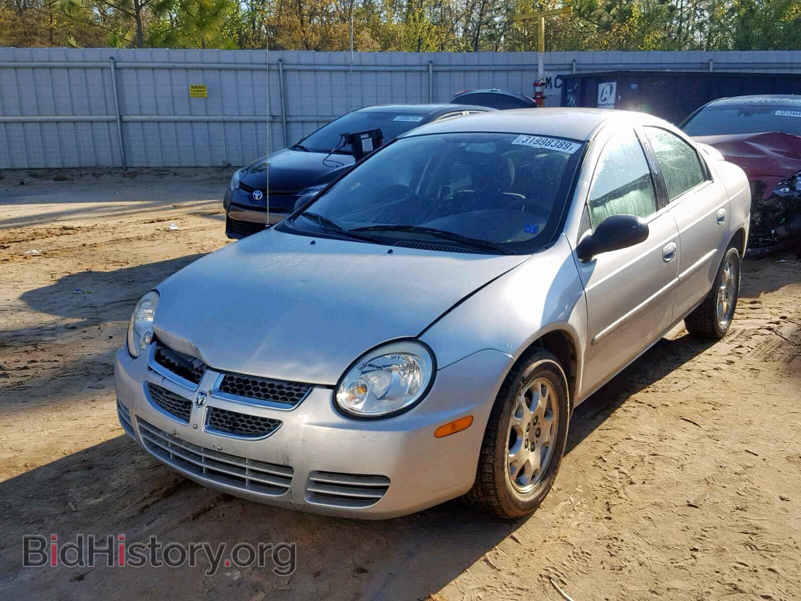 2005 DODGE NEON - VIN: 1B3ES56C95D184077 - Фото 2