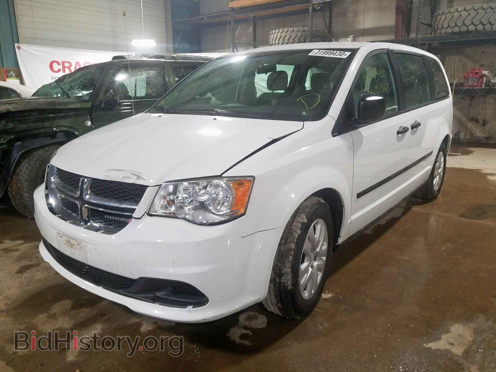 2014 DODGE CARAVAN - VIN: 2C4RDGBG7ER407695 - Фото 2