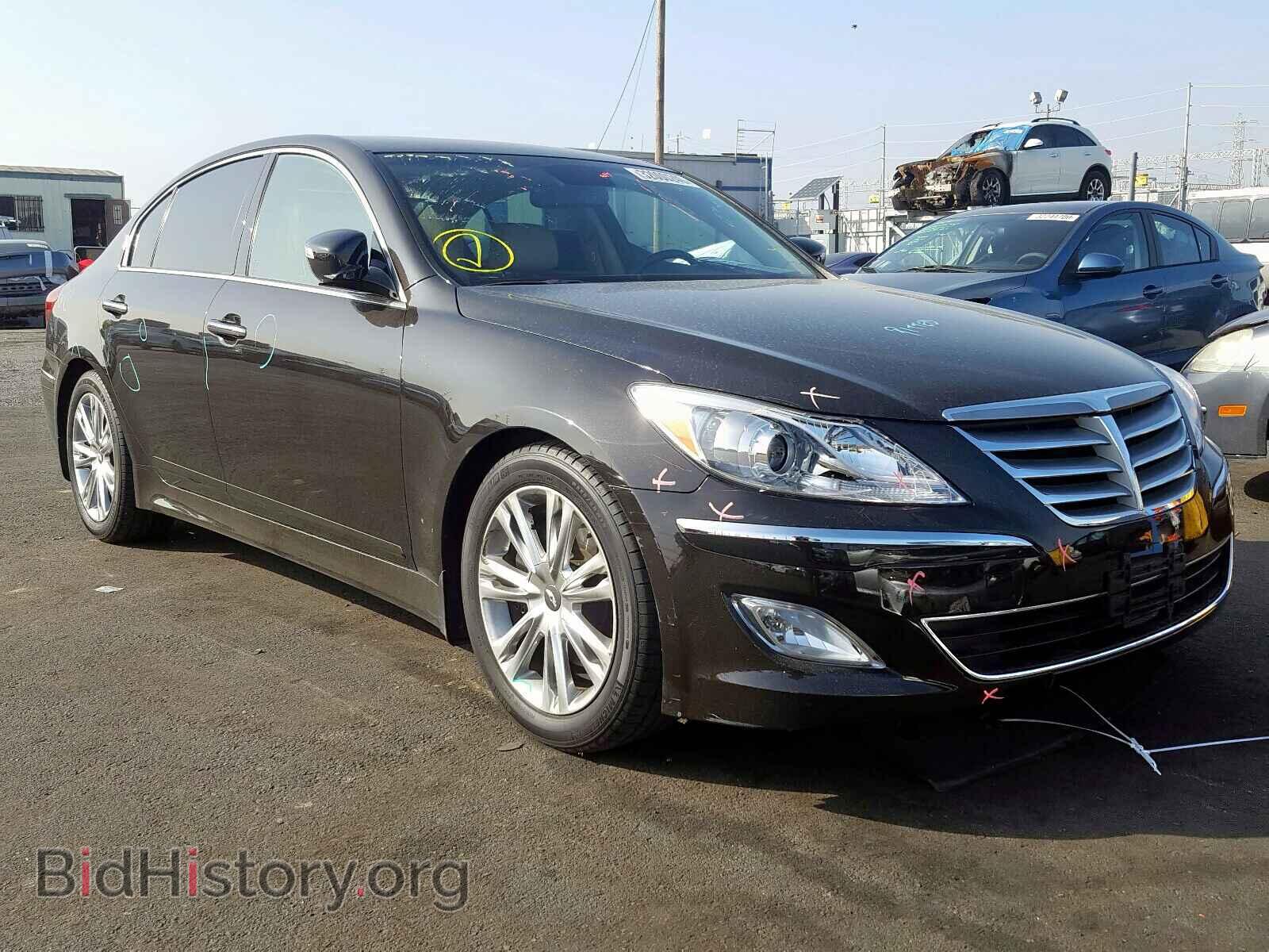 Photo KMHGC4DD1EU265340 - HYUNDAI GENESIS 2014