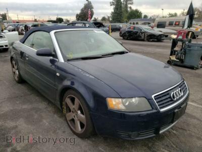 2006 Audi A4 A4 S-Line, blue — VIN WAUBC48H86K011372, Copart