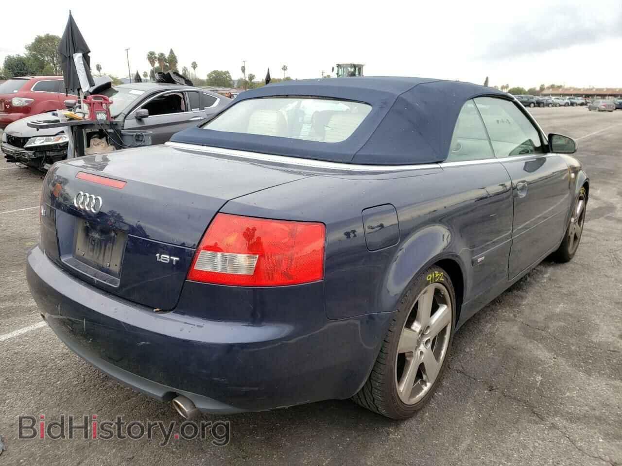 2006 AUDI A4 - VIN: WAUBC48H86K011372 - Фото 4