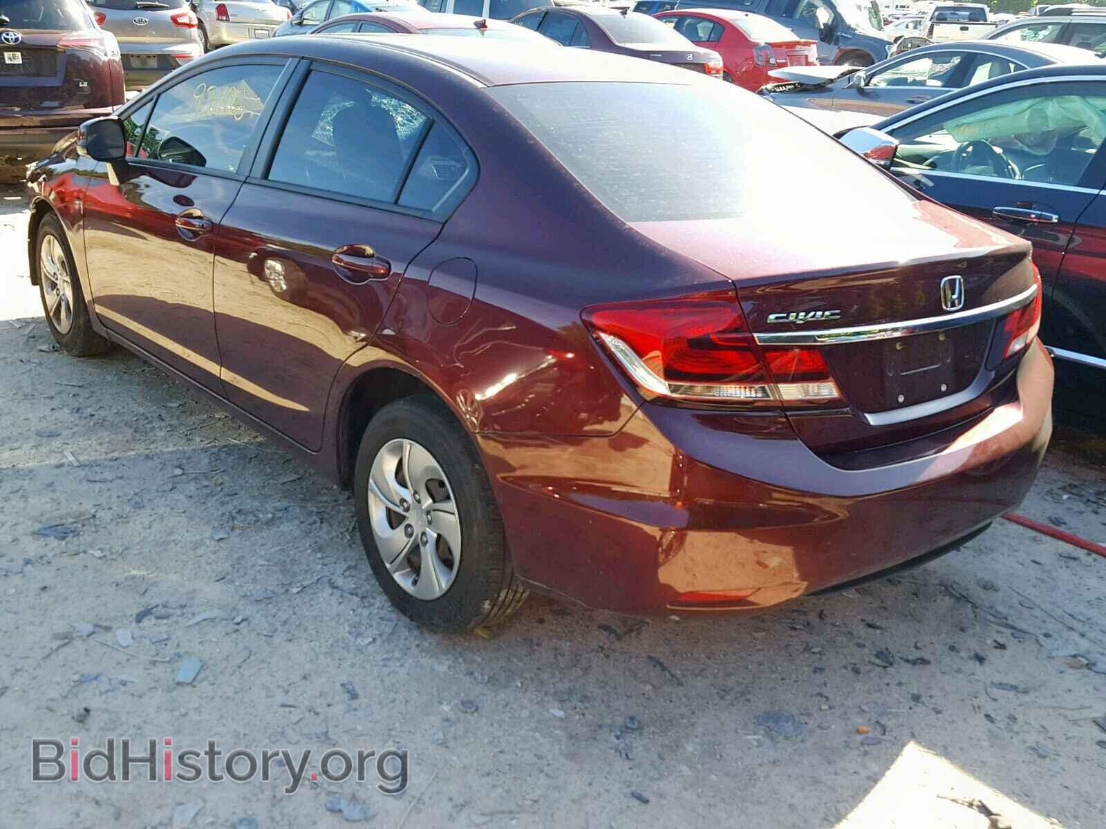 2013 HONDA CIVIC LX - VIN: 19XFB2F53DE091877 - Фото 3
