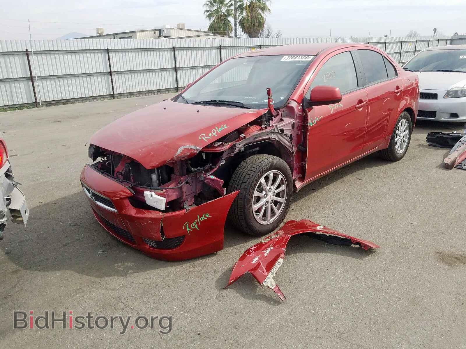2011 MITSUBISHI LANCER - VIN: JA32U2FU6BU021481 - Фото 2