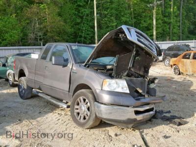 2007 Ford F150, серый — VIN 1FTPX12V97FA72010, Copart