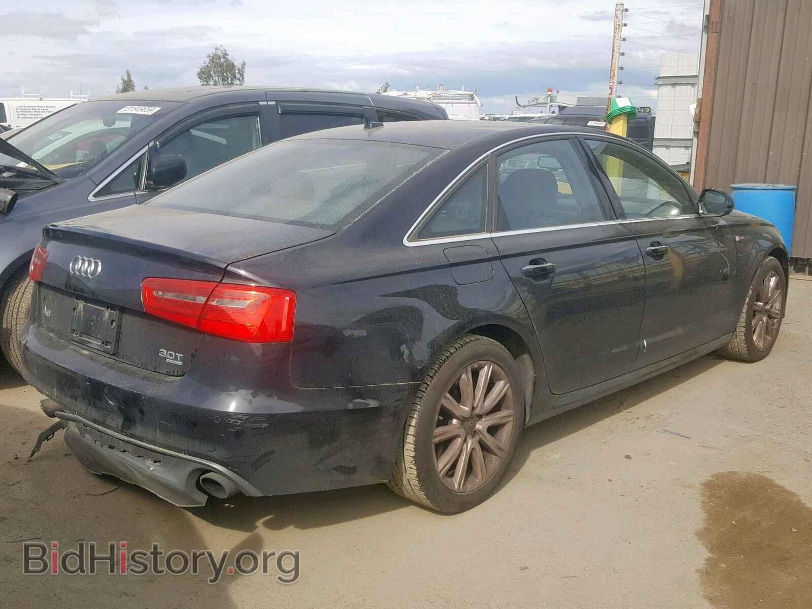 2013 AUDI A6 - VIN: WAUJGAFC0DN009407 - Фото 4