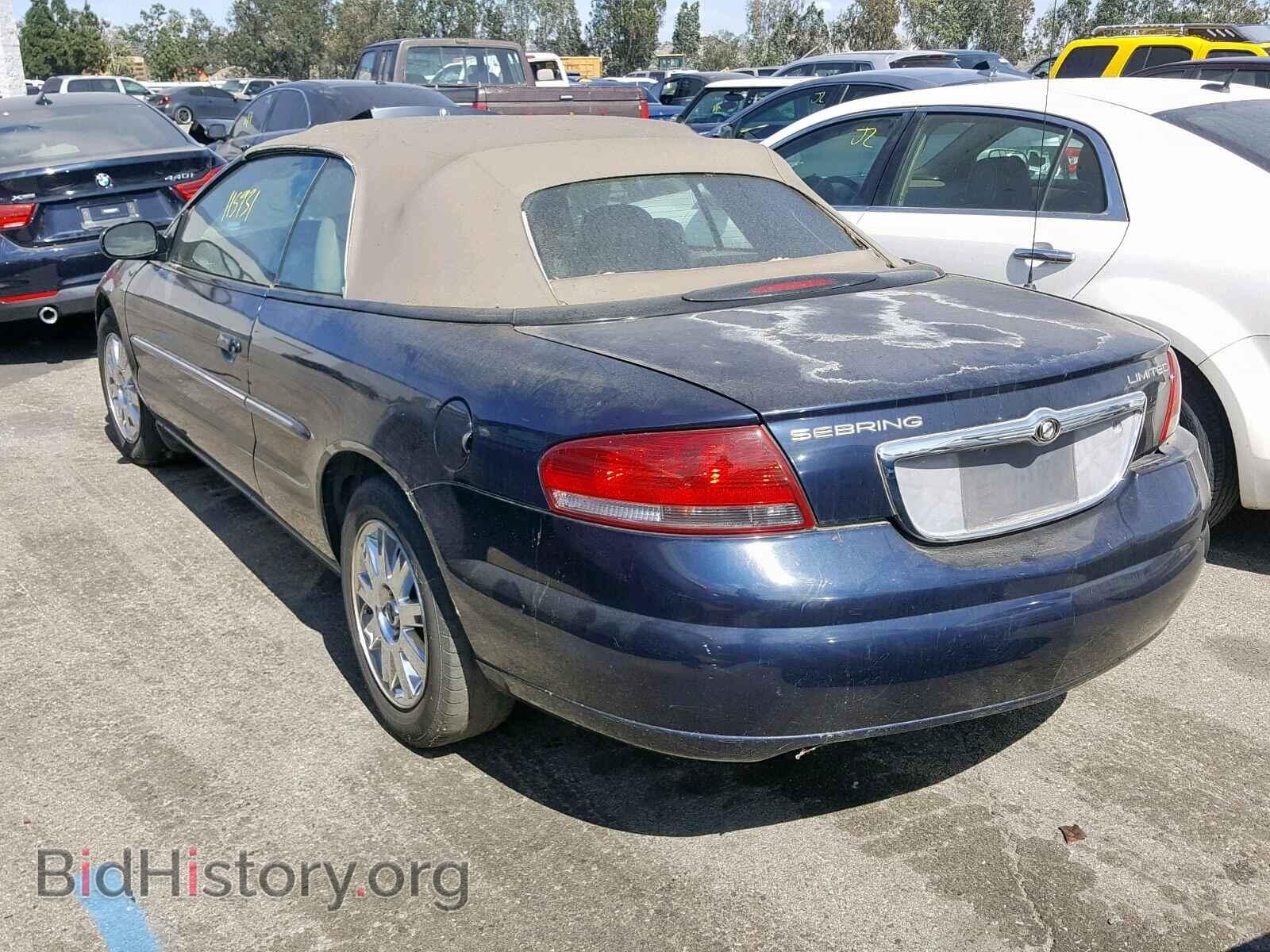 2004 CHRYSLER SEBRING - VIN: 1C3EL65RX4N171293 - Фото 3