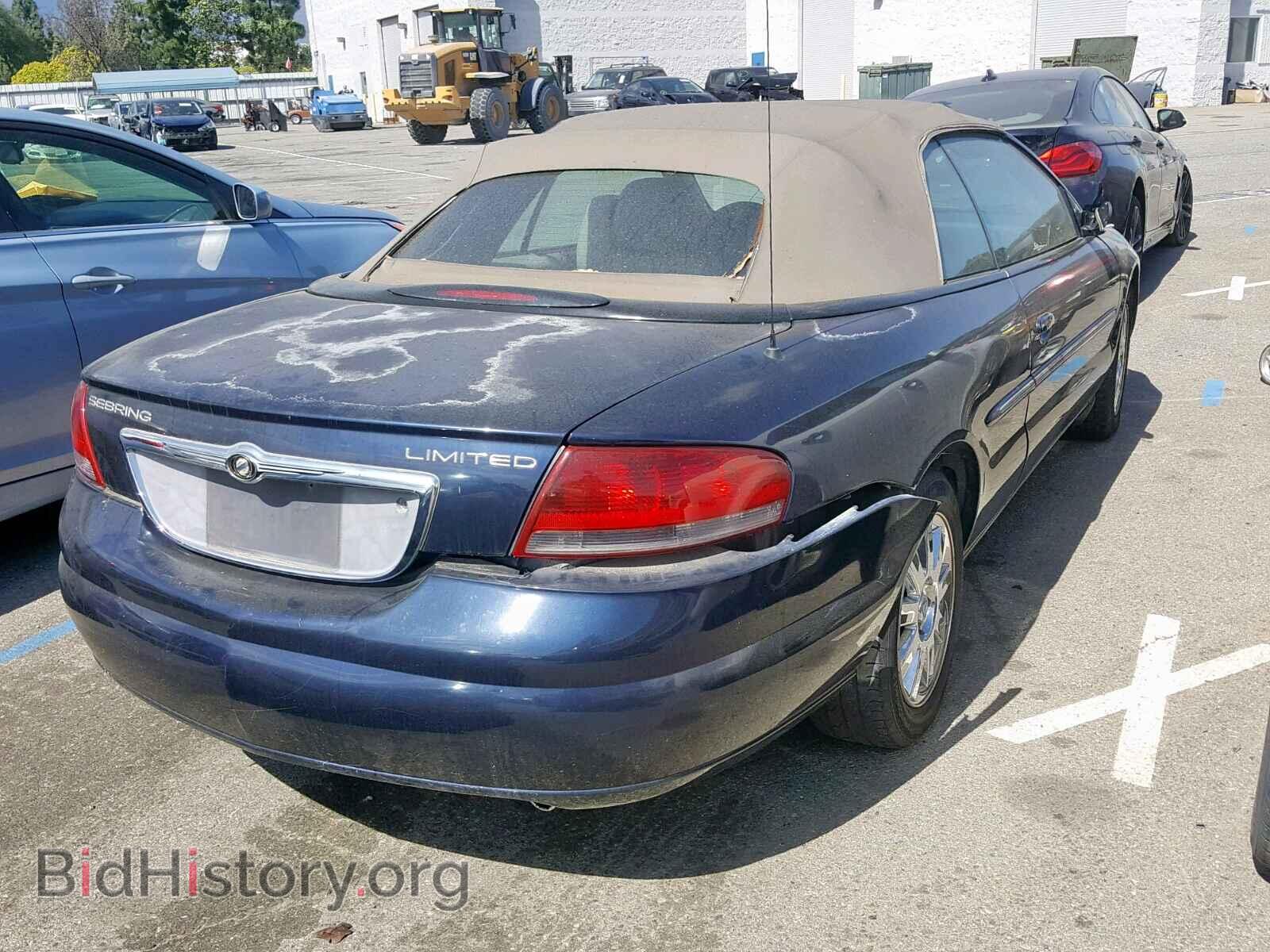 2004 CHRYSLER SEBRING - VIN: 1C3EL65RX4N171293 - Фото 4