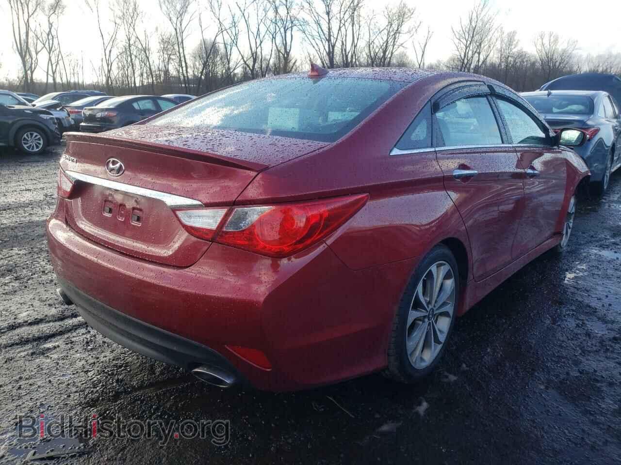 2014 HYUNDAI SONATA - VIN: 5NPEC4AC4EH822579 - Фото 4