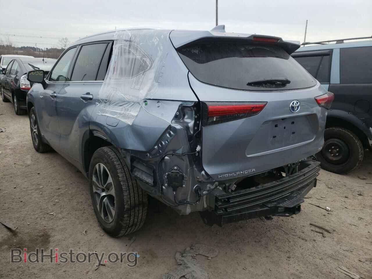 2021 TOYOTA HIGHLANDER - VIN: 5TDGBRCH7MS053456 - Фото 3