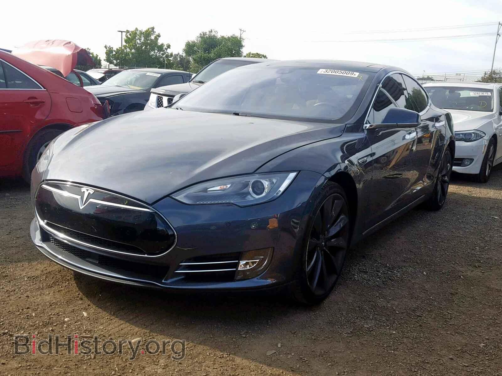 2014 TESLA MODEL S - VIN: 5YJSA1H19EFP54113 - Photo 2