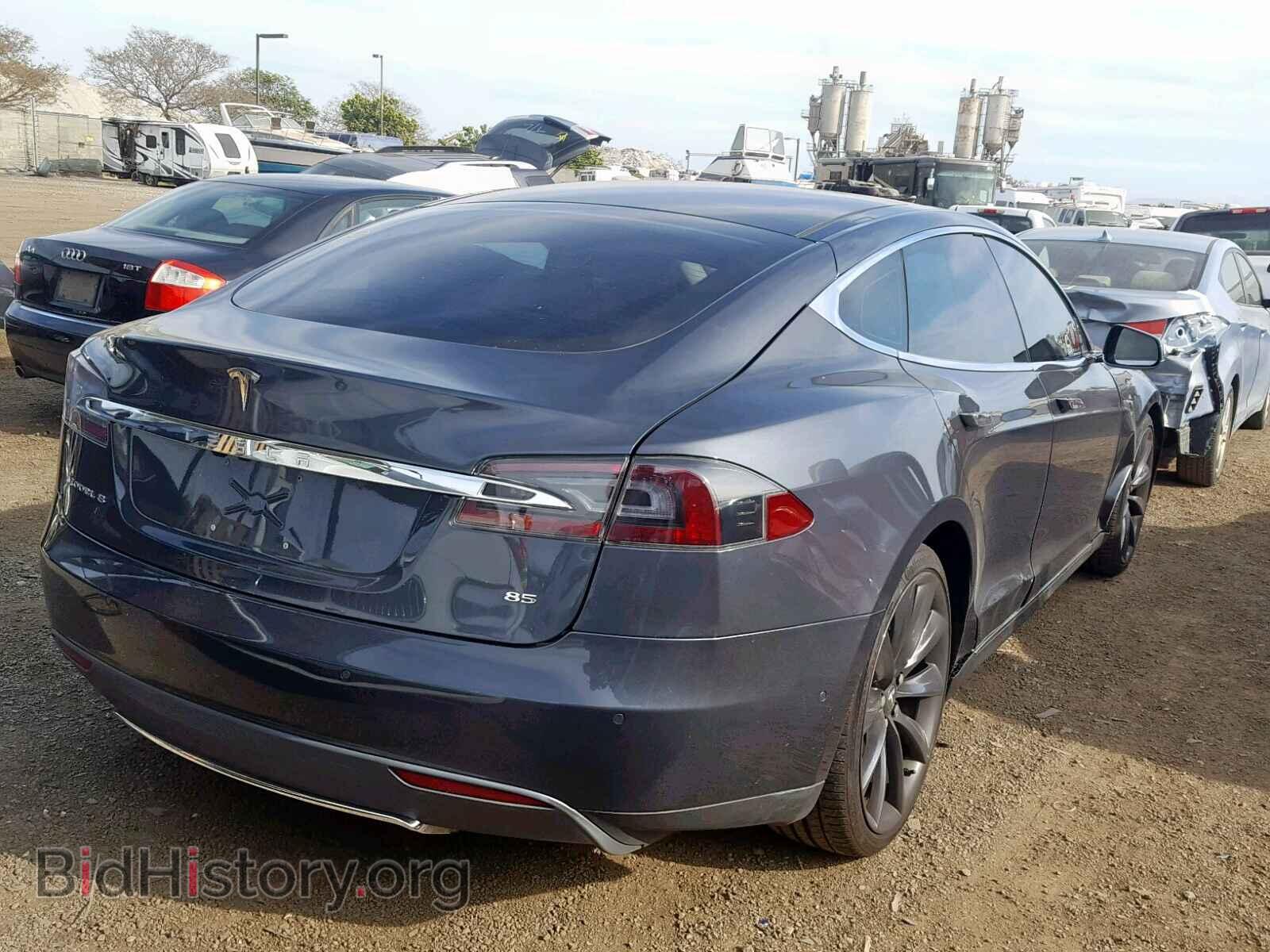 2014 TESLA MODEL S - VIN: 5YJSA1H19EFP54113 - Photo 4