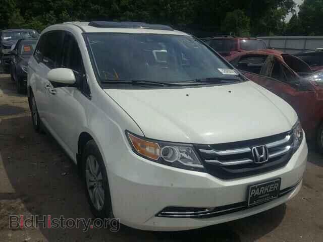 Фотография 5FNRL5H6XEB133345 - HONDA ODYSSEY 2014