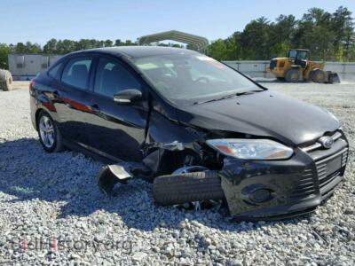 2014 Ford FOCUS Focus SE, black — VIN 1FADP3F25EL320028, Copart
