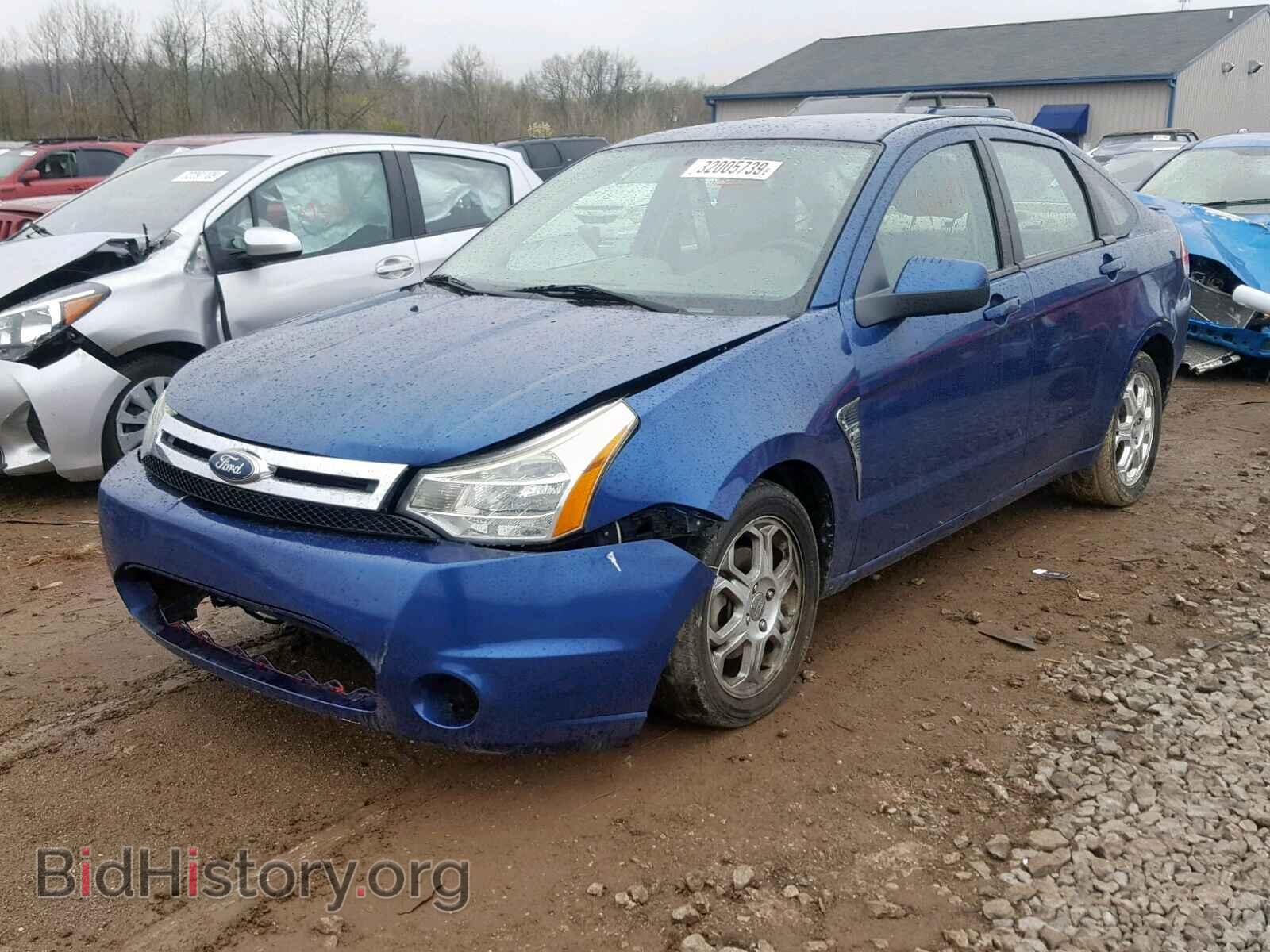 2008 FORD FOCUS SE - VIN: 1FAHP35N88W138436 - Фото 2