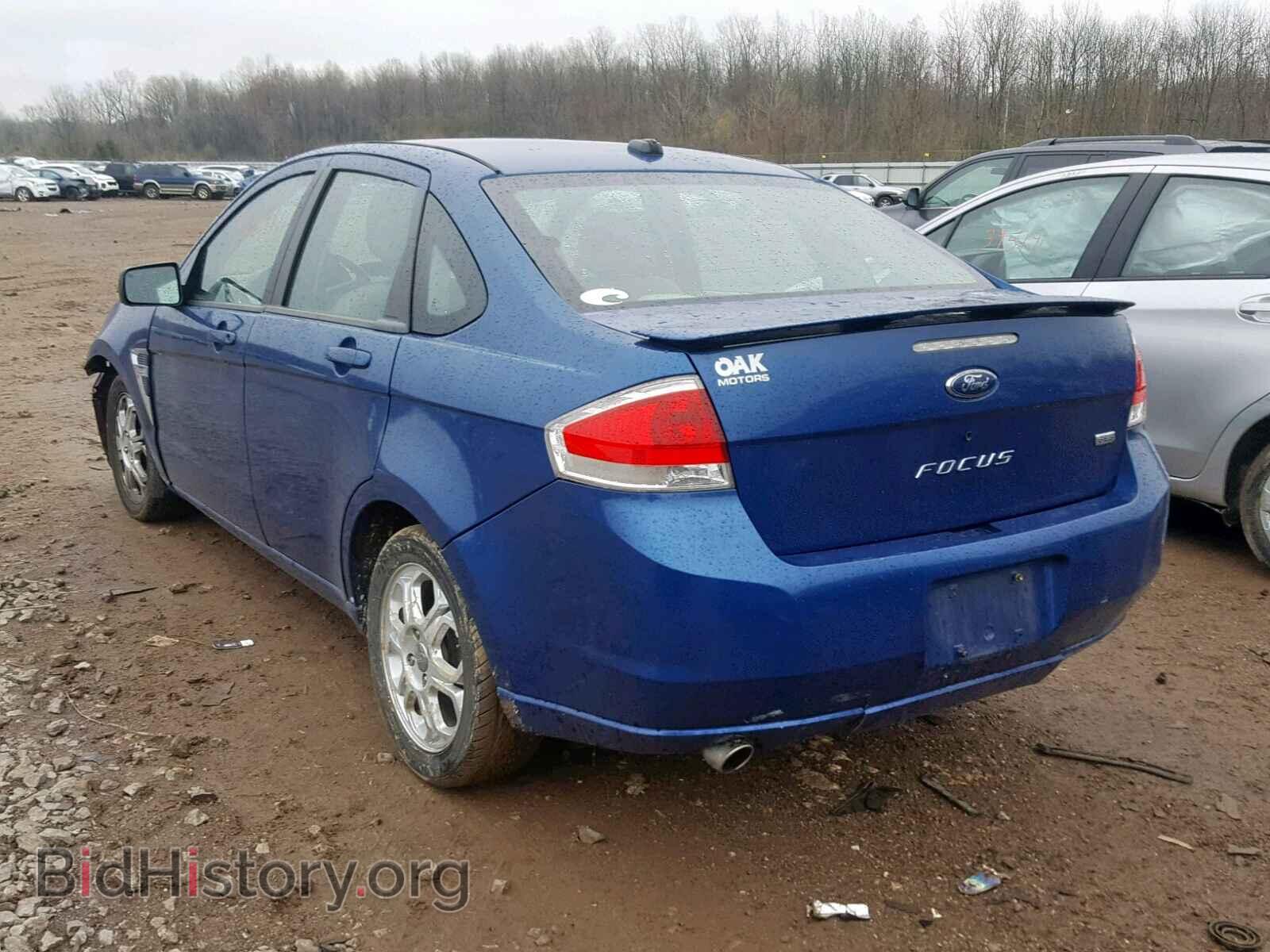 2008 FORD FOCUS SE - VIN: 1FAHP35N88W138436 - Фото 3