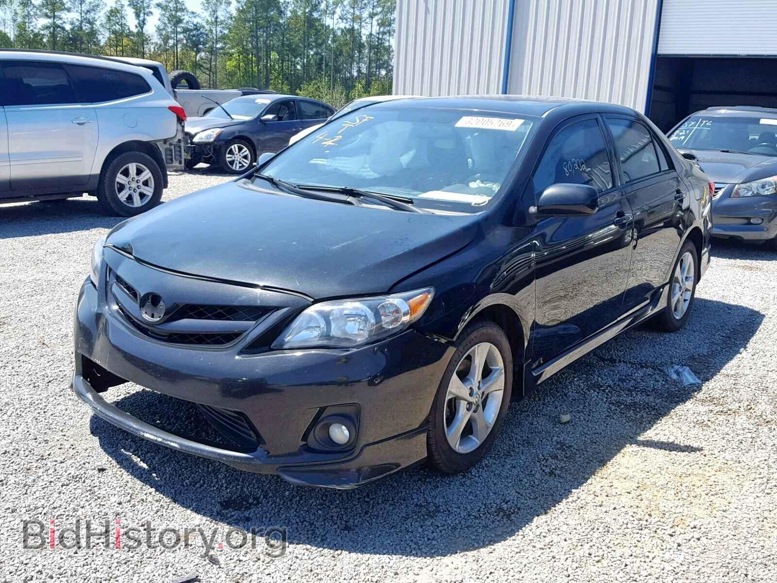 2011 TOYOTA COROLLA BA - VIN: 2T1BU4EE2BC731479 - Фото 2