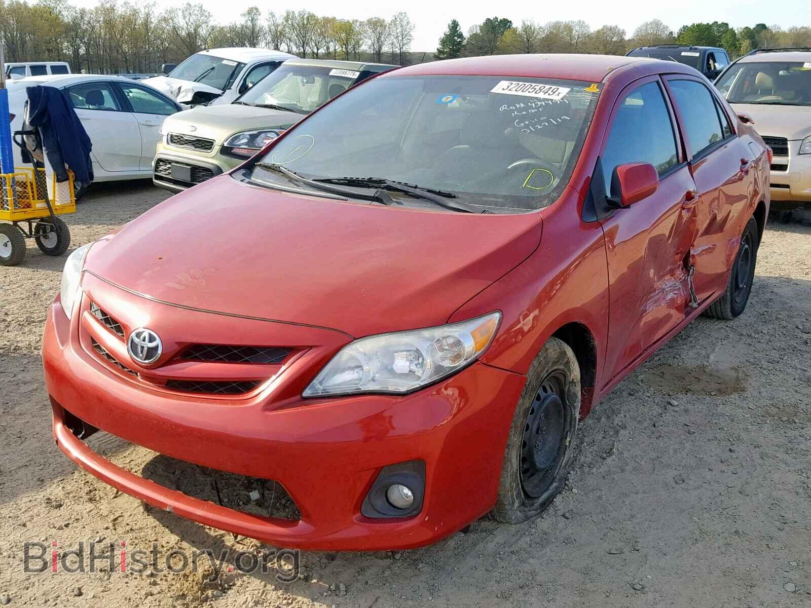 2012 TOYOTA COROLLA BA - VIN: 5YFBU4EE4CP053545 - Фото 2