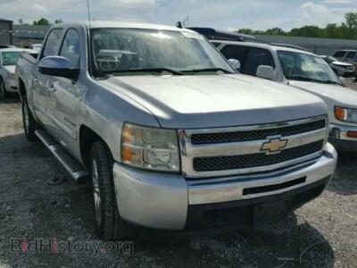 2010 Chevrolet SILVERADO, silver — VIN 3GCRCSE01AG150392, Copart