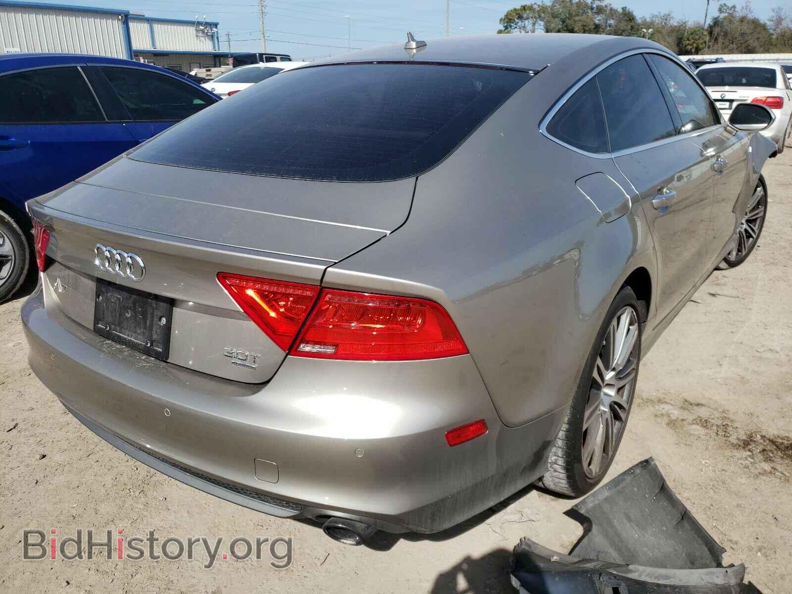 2012 AUDI A7 - VIN: WAU2GAFC3CN090809 - Фото 4