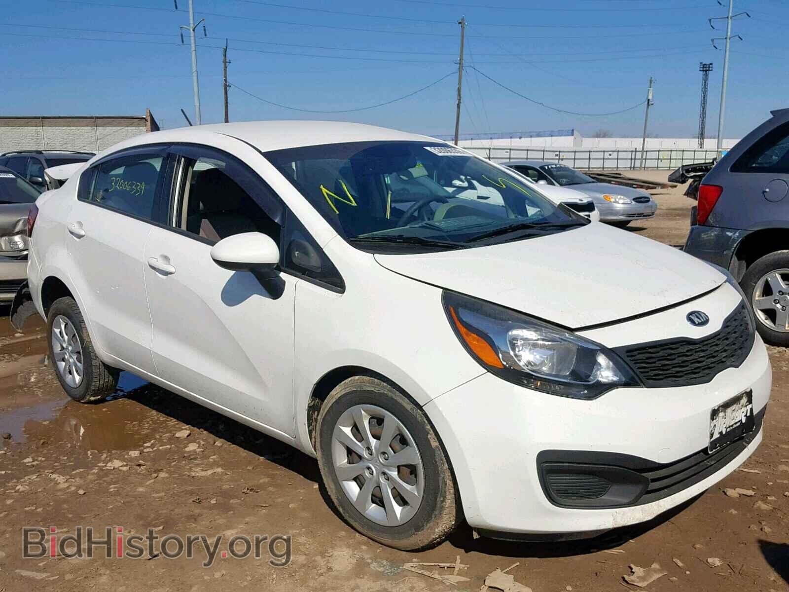 Фотография KNADM4A38F6441951 - KIA RIO 2015