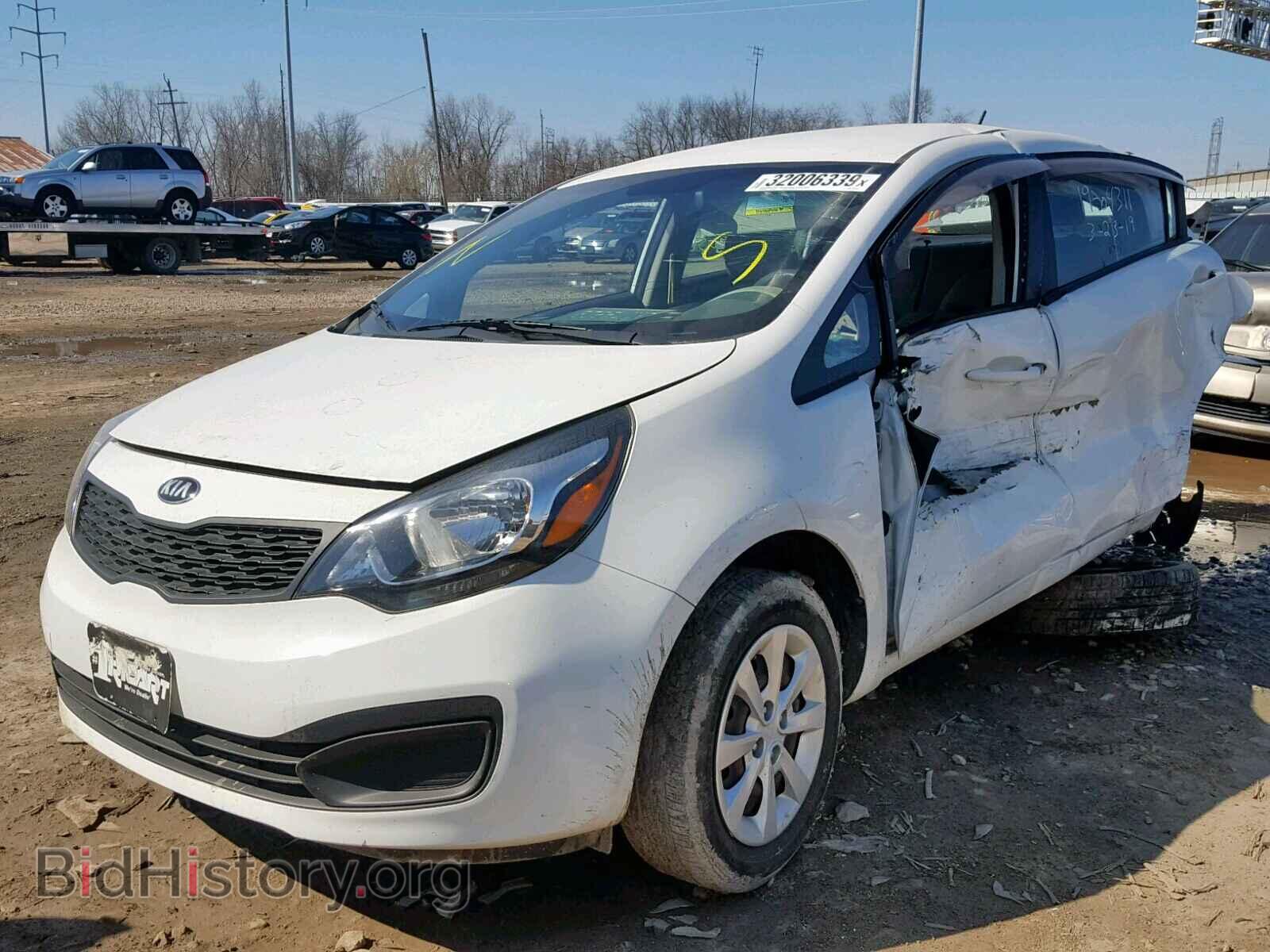 2015 KIA RIO - VIN: KNADM4A38F6441951 - Фото 2