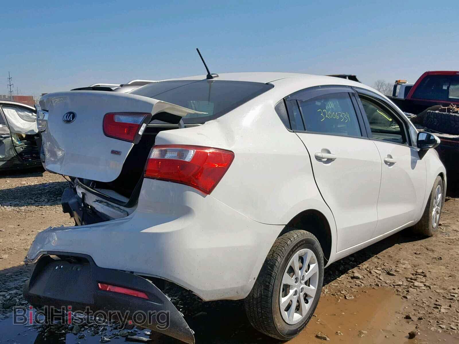 2015 KIA RIO - VIN: KNADM4A38F6441951 - Фото 4
