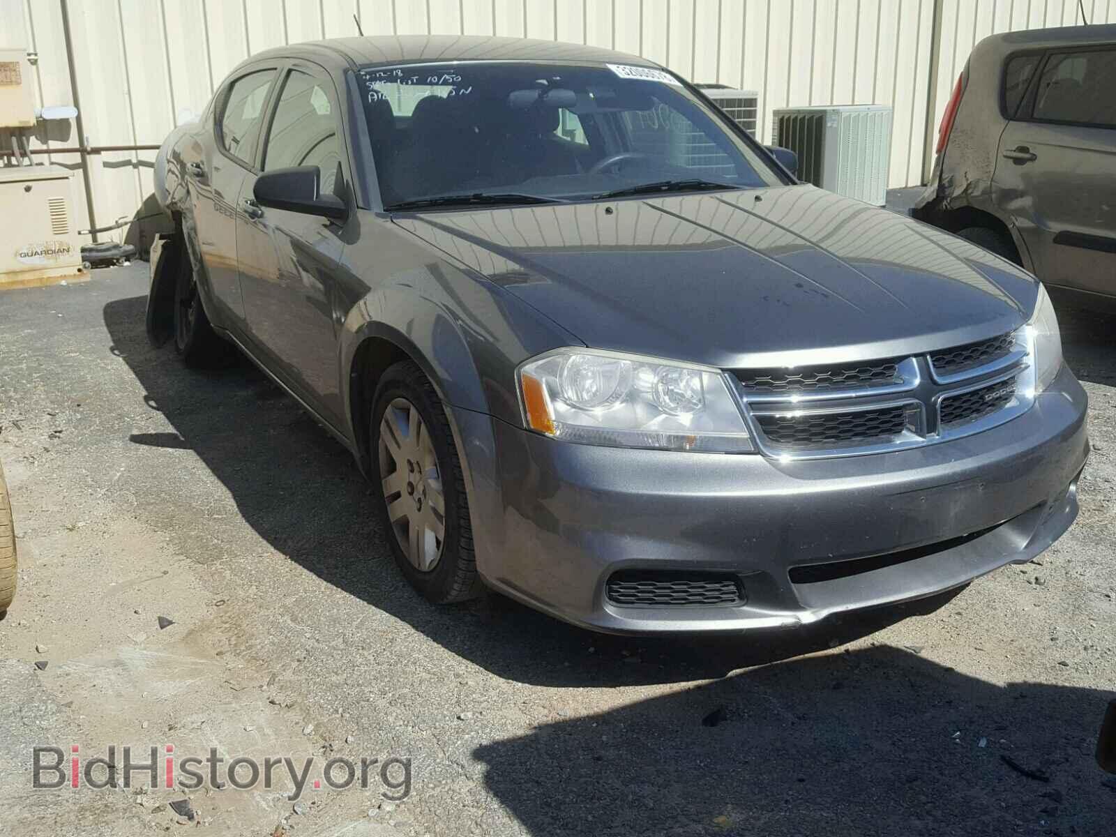 Фотография 1C3CDZAB5CN136089 - DODGE AVENGER 2012
