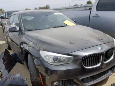 2013 BMW 5 SERIES 535 IGT, черный — VIN WBASN2C53DC203172, Copart