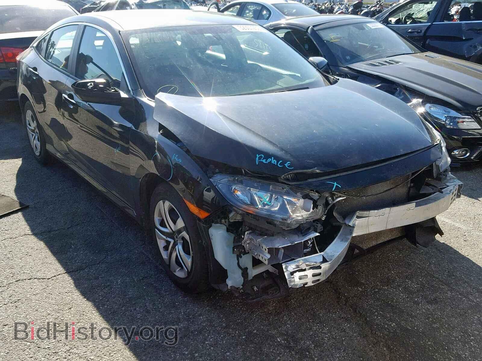 Фотография 19XFC2F57GE207342 - HONDA CIVIC LX 2016
